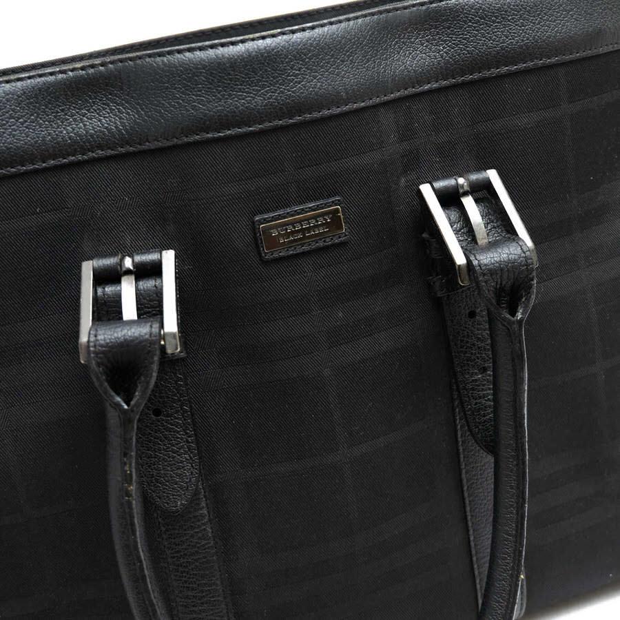 バーバリーブラックレーベル ビジネスバッグ 黒
