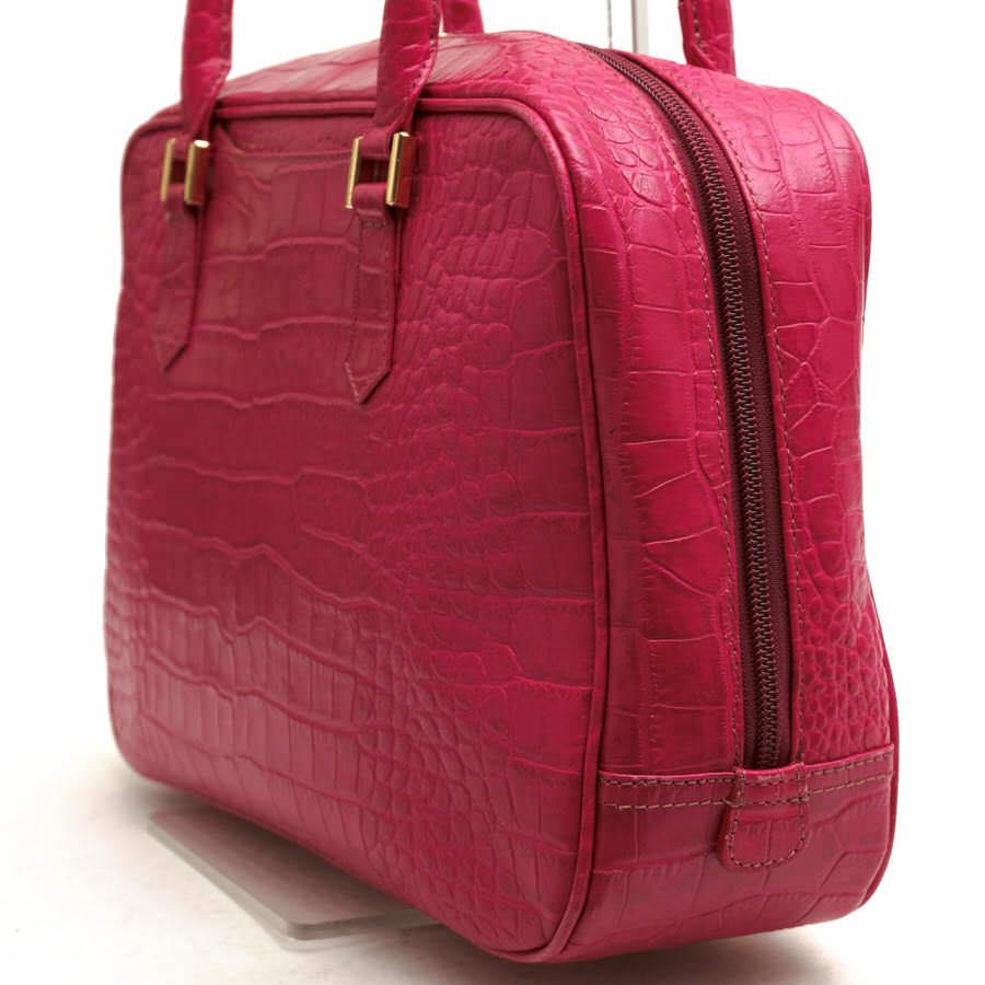 HAMANO 濱野 ハマノ トートバッグ EVY エヴィ クロコボストン 牛革