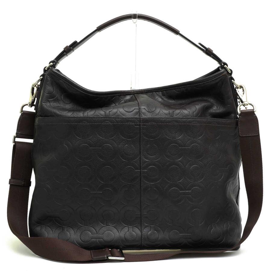 COACH コーチ トートバッグ 70249 オプアート レザー イースト 