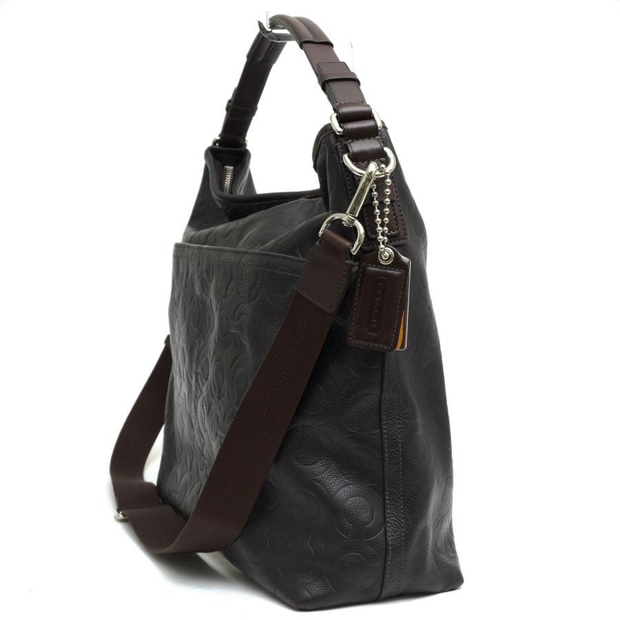 COACH コーチ トートバッグ 70249 オプアート レザー イースト 