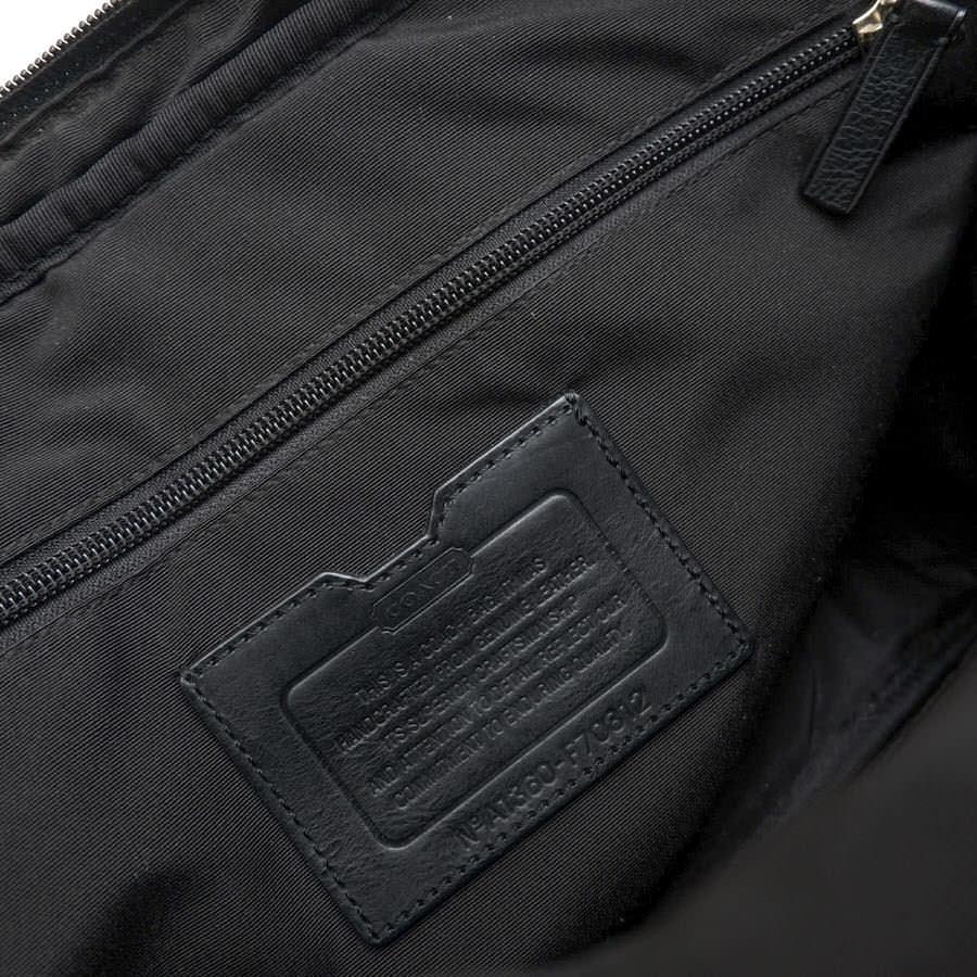COACH コーチ ビジネスバッグ F70812 HERITAGE WEB LEATHER ZIP