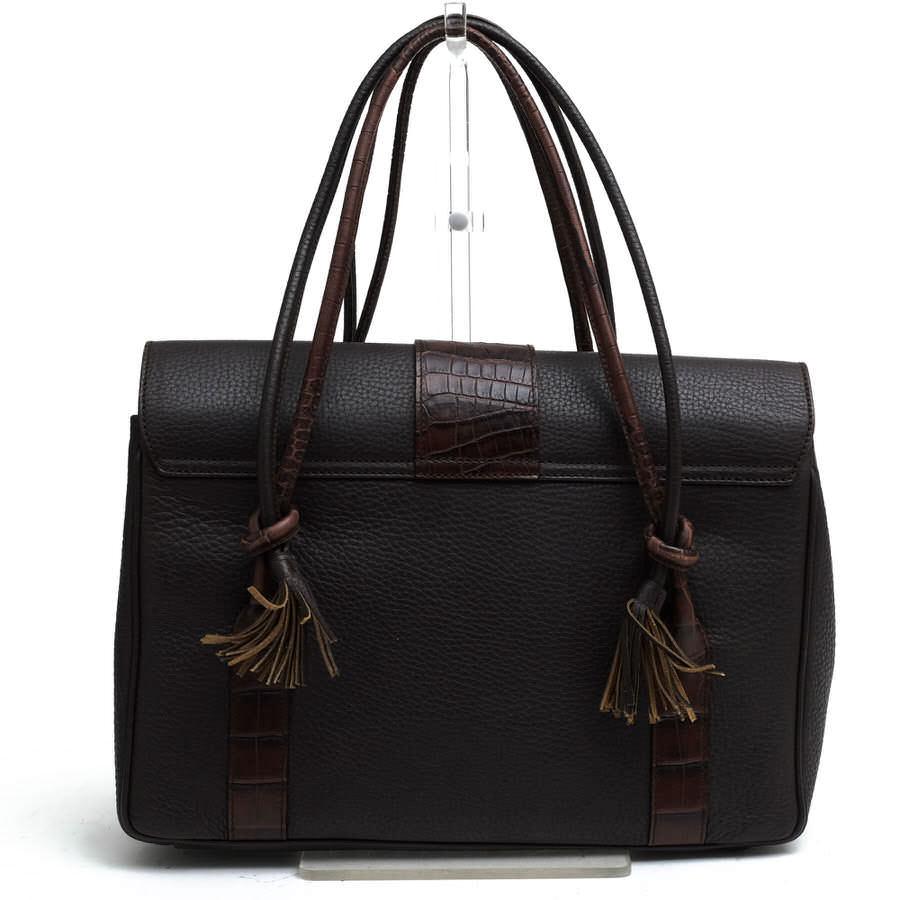 FOXEY　ワニ革ブラックベルト FOXEYワニ革ブラックベルト