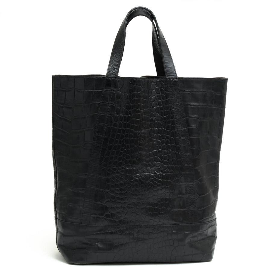 Golden Goose ゴールデングース トートバッグ 牛革 ポーチ付き クロコ  