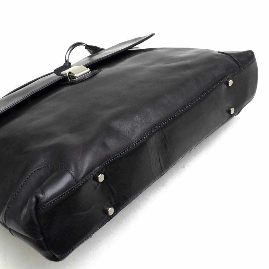 ○アニアリ aniary ニューアイディアルレザー New Ideal Leather 牛革 ビジネスバッグ 11-01003 フラップ式 迷彩・カモフラージュ  中古 aniary（アニアリ） ビジネスバッグ 11-01003 ニューアイディアル