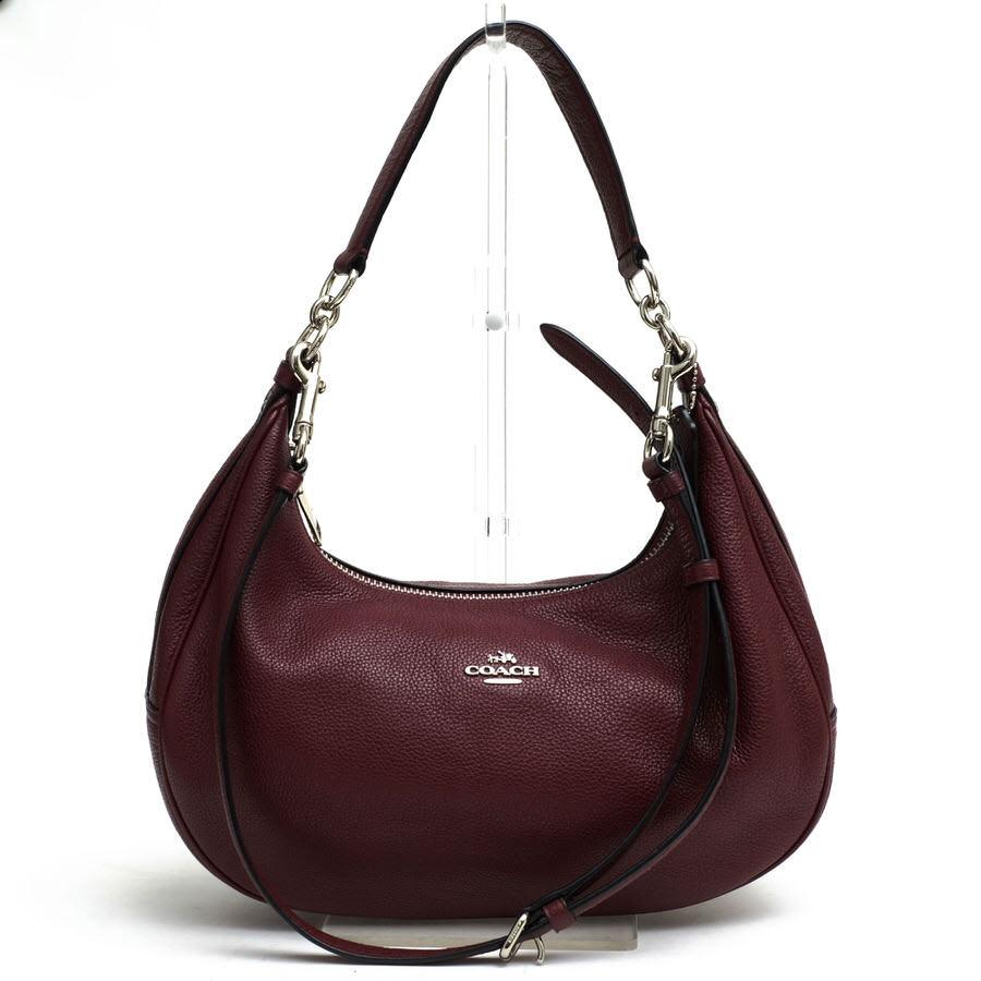 COACH コーチ ハンドバッグ F38250 Harley East/west Hobo In Pebble  