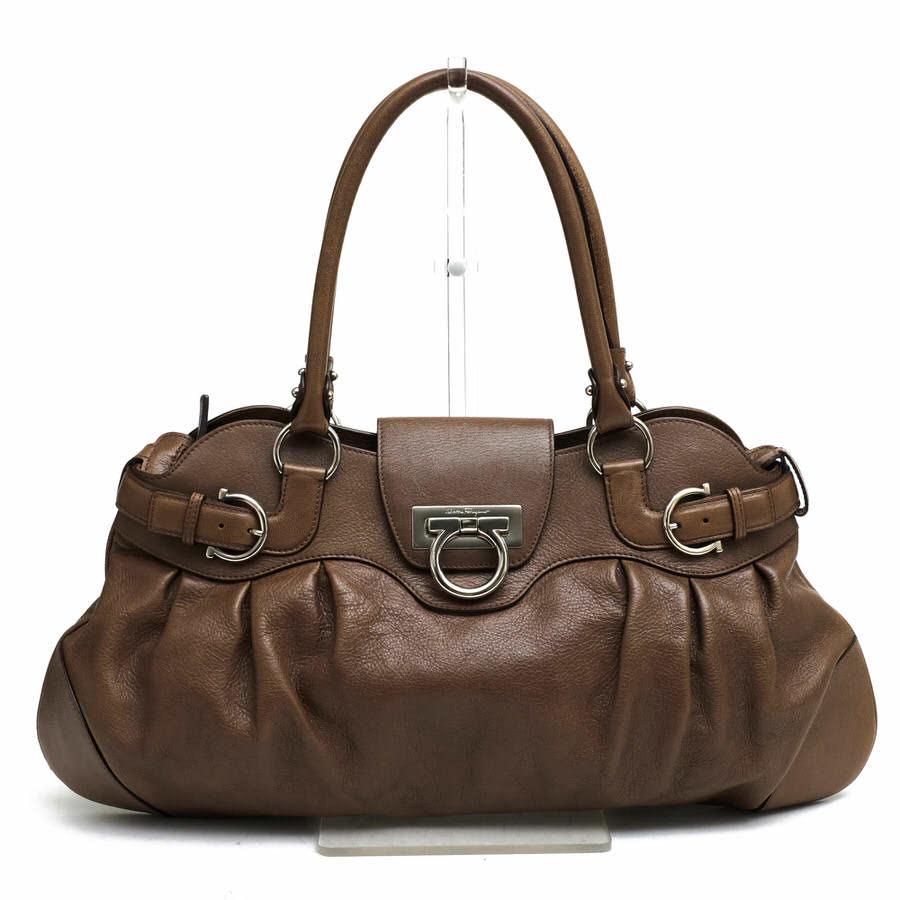 Salvatore Ferragamo フェラガモ ハンドバッグ MARISA マリッサ 牛革  