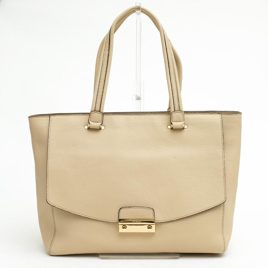 FURLA フルラ トートバッグ JULIA TOTE ジュリア 牛革 シボ革  
