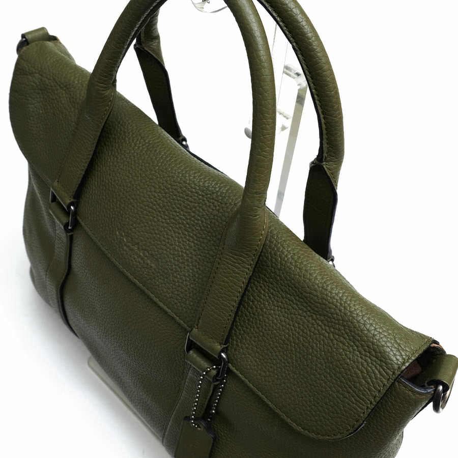COACH メトロポリタン トートバッグ ショルダーバッグ シボ革 グリーン 楽天市場】【バッグ】COACH コーチ ペブルド レザー