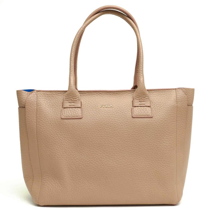 FURLA フルラ トートバッグ CAPRICCIO S TOTE カプリッチョ 牛革 シボ