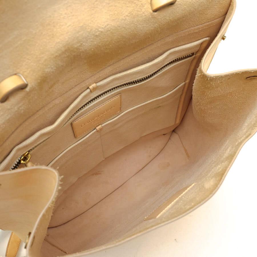 ○ダニエル＆ボブ Daniel＆Bob ヌメ革 牛革 リュック LAVINIA ラビニア フラップ式 2WAY デイパック メンズ 【中古】 中古 Daniel & Bob（ダニエル アンド ボブ） ダニエル＆ボブ リュック