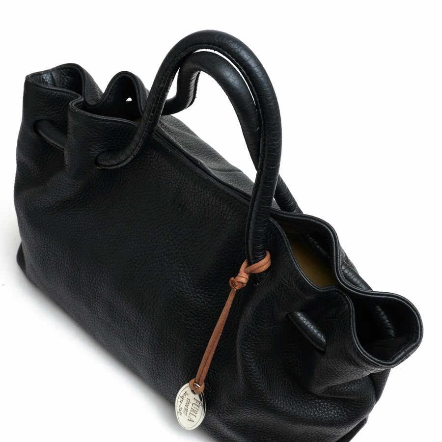 FURLA（フルラ） ハンドバッグ CARMEN カルメン ペブルドレザー 牛革 