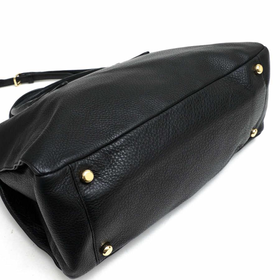 COACH コーチ ハンドバッグ F35185 ラグジュアリー ペブルド レザー  