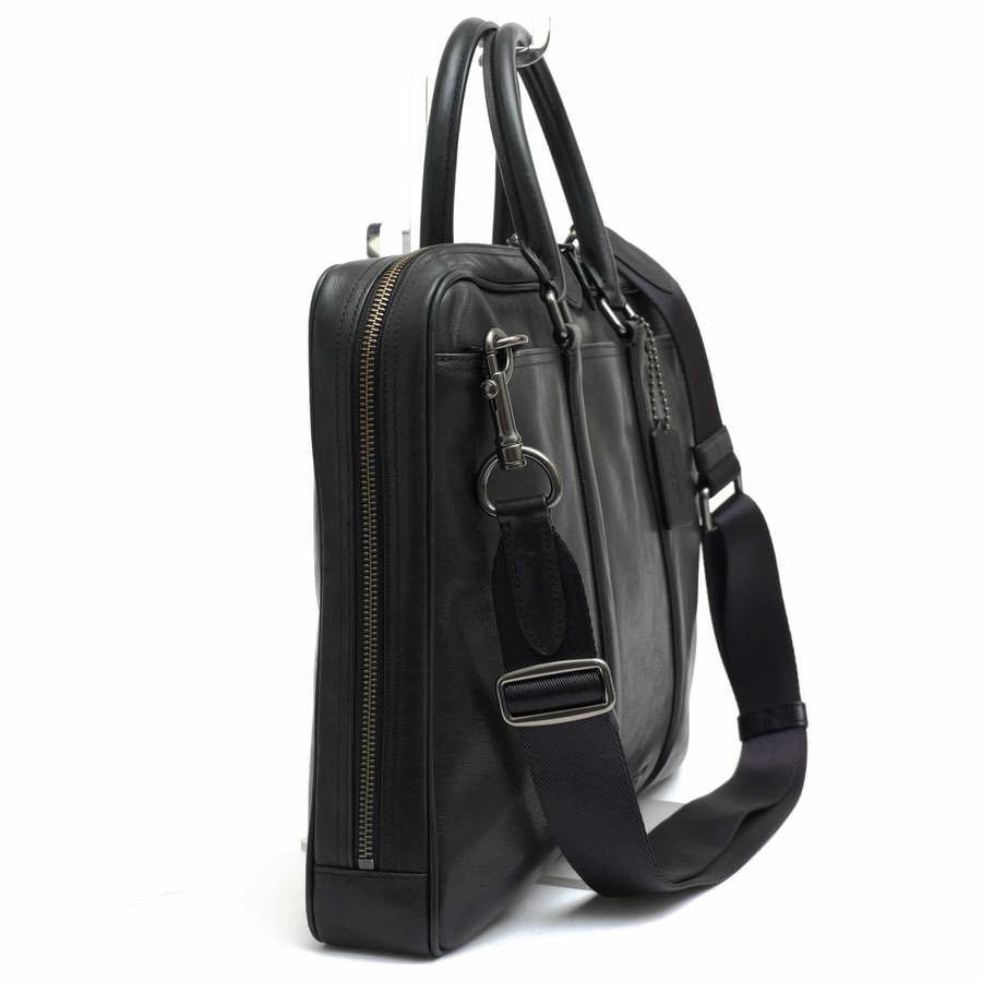 COACH コーチ メトロポリタン ブリーフケース ビジネスバッグ オールレザー