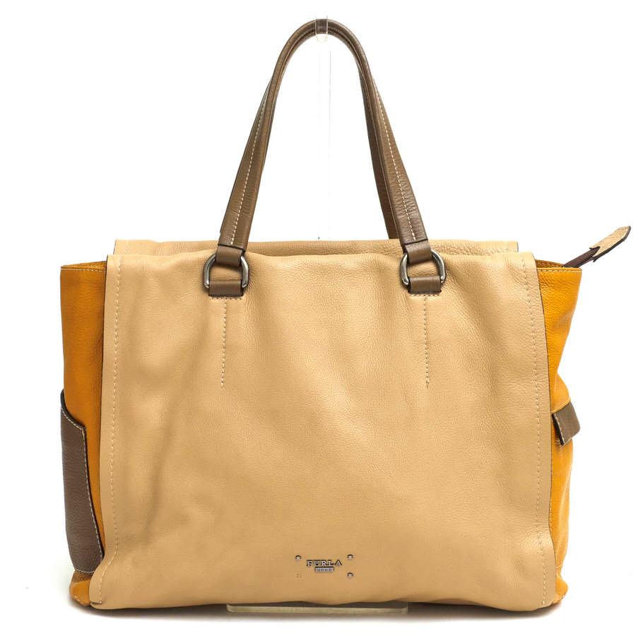 FURLA（フルラ） トートバッグ UOMO ウオモ 牛革 ビジネスバッグ