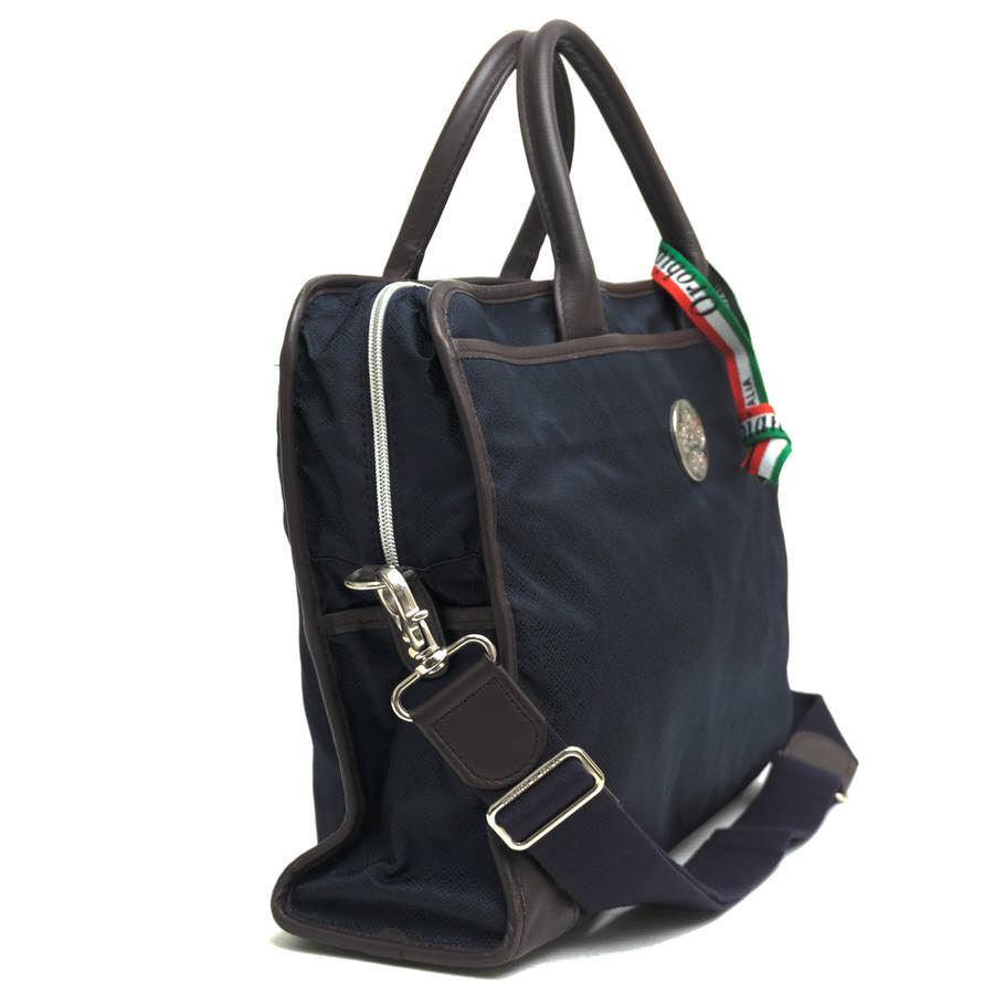 人気商品 オロビアンコ ビジネスバッグ ブリーフケース ショルダーバッグ 2way 牛革 伊リモンタ社ナイロン Vitello Trissa ルーファス Rufus ビジネスバッグ オロビアンコ Orobianco ビジネスバッグ