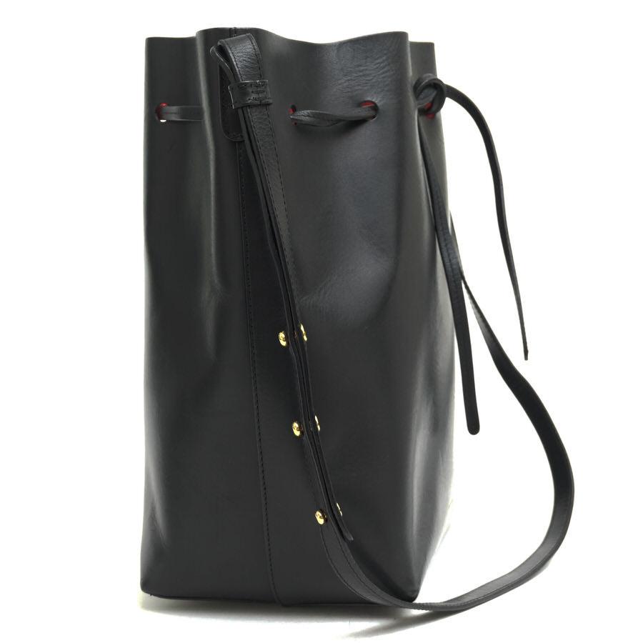 MANSUR GAVRIEL マンサー ガブリエル ショルダーバッグ Vegetable tanned Leather Mini Bucket Bag 牛革 巾着型バケットバッグ Desir Yahoo ショッピング店 - 通販 - Yahoo ショッピング