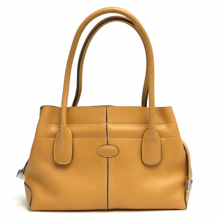 TOD'S トッズ トートバッグ Restyled D-Bag Dバッグ 牛革 カーフ シボ