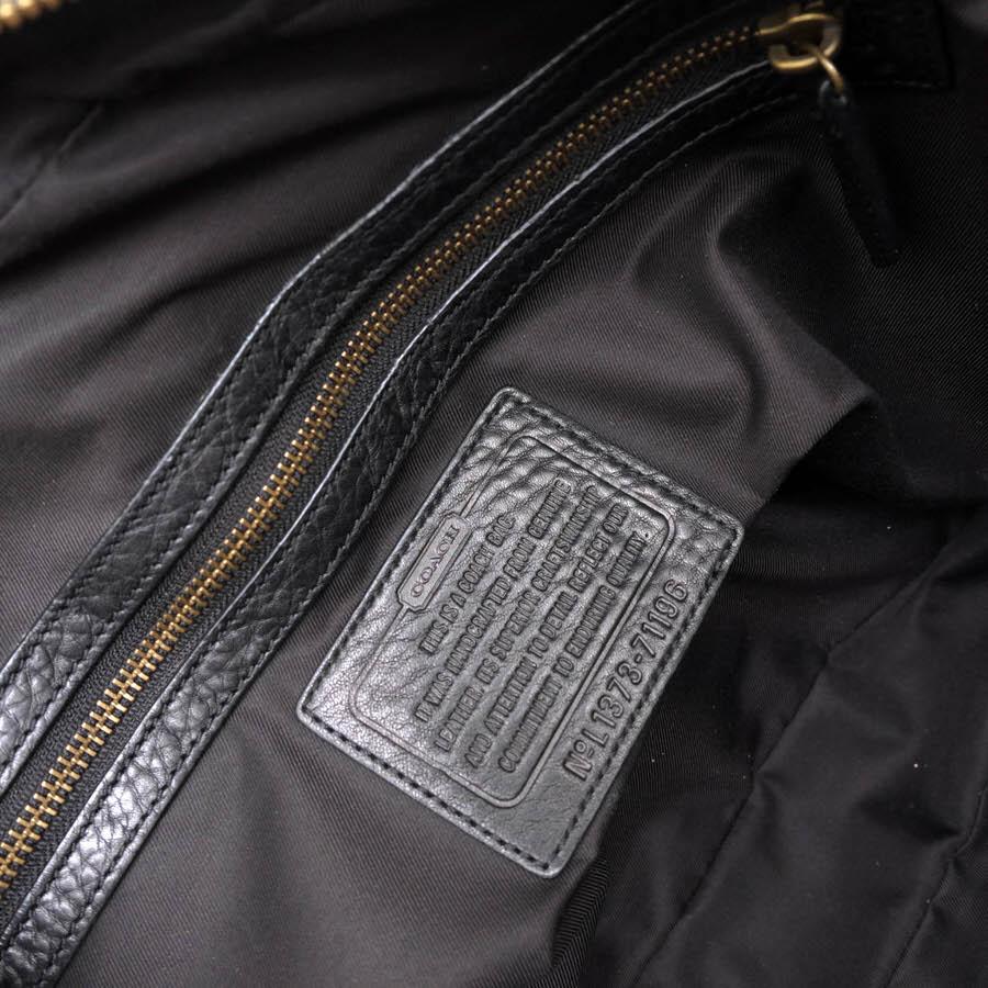 COACH コーチ ビジネスバッグ 71196 BLEEKER SLIM BRIEF IN PEBBLED 