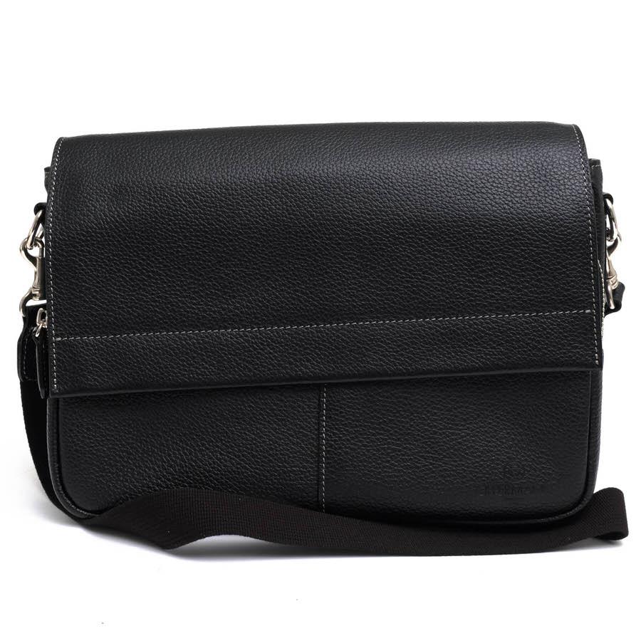 ○オファーマン OFFERMANN 牛革 ショルダーバッグ 18972-01 シボ革 シュリンクレザー メンズ 【中古】 中古 OFFERMANN オファーマン ショルダーバッグ 18972-01 牛革 シボ革