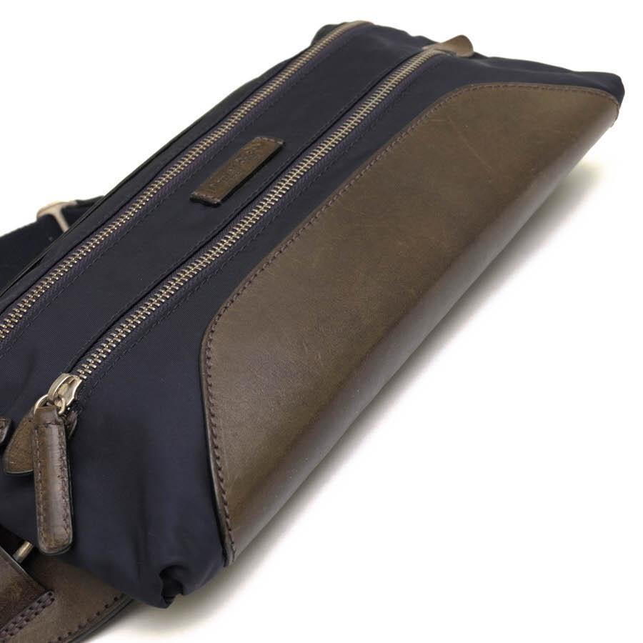 ITA製 ダニエル＆ボブ ジャンニ デイビス ウエストバッグ ナイロン×レザー ITA製 ダニエル＆ボブ ジャンニ デイビス ウエストバッグ