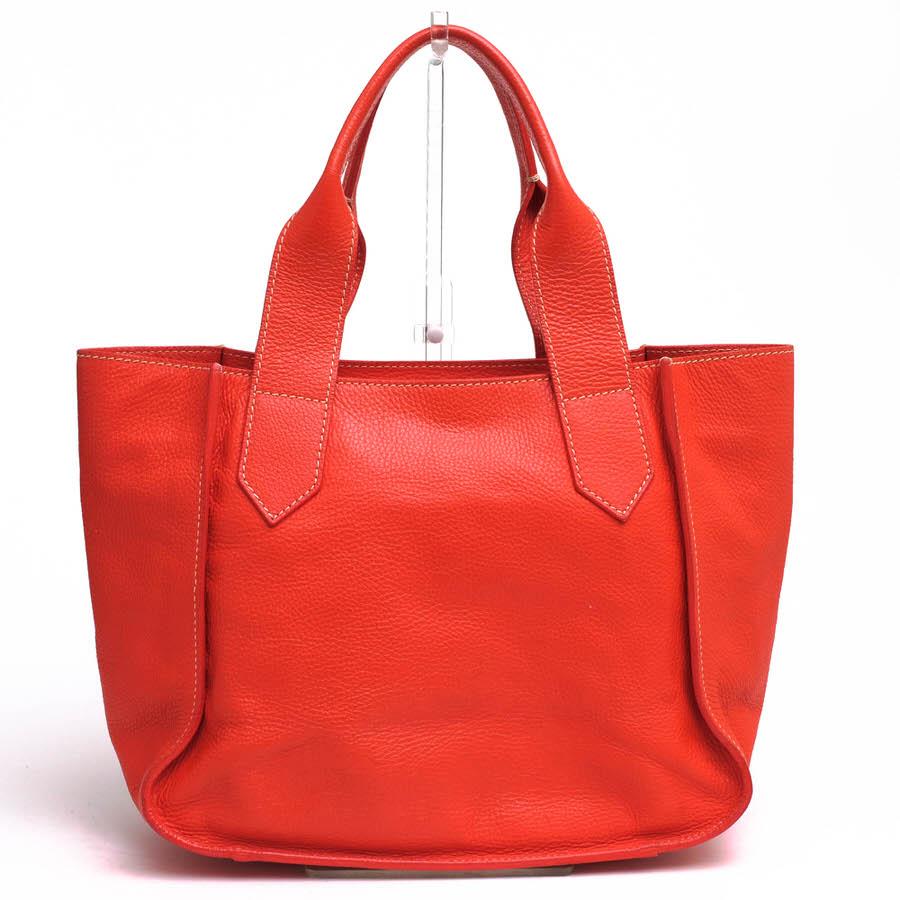 ○ゲラルディーニ GHERARDINI 牛革 トートバッグ シボ革 シュリンクレザー レディース 【中古】 中古 GHERARDINI ゲラルディーニ トートバッグ 牛革 シボ革 シュリンク