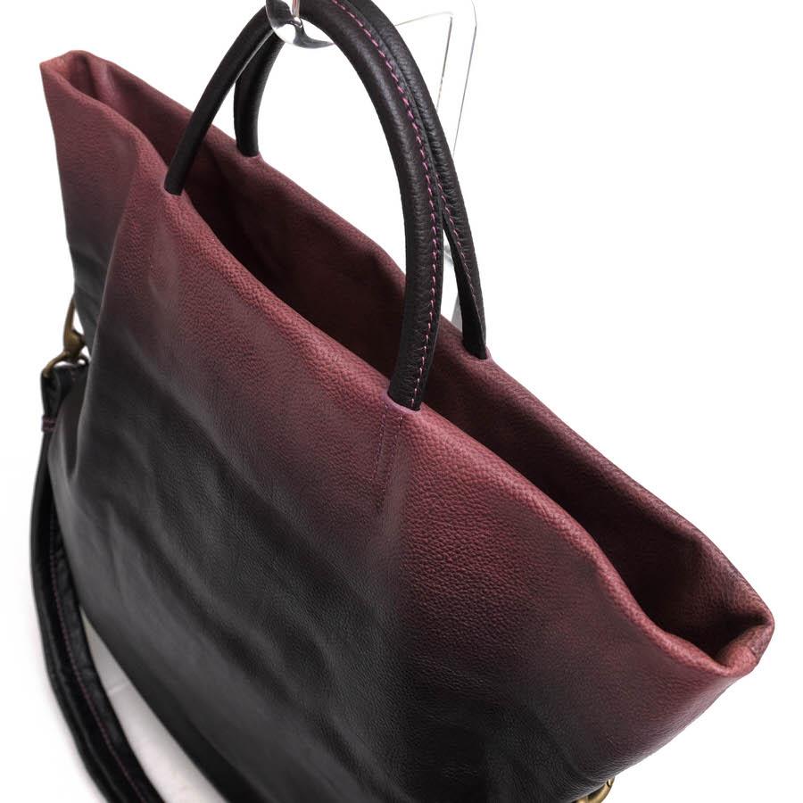 ○マザーハウス MOTHERHOUSE 牛革 トートバッグ ソラモヨウ グラデーション 2WAY ショルダーバッグ レディース 【中古】 中古 MOTHERHOUSE マザーハウス トートバッグ ソラモヨウ 牛革