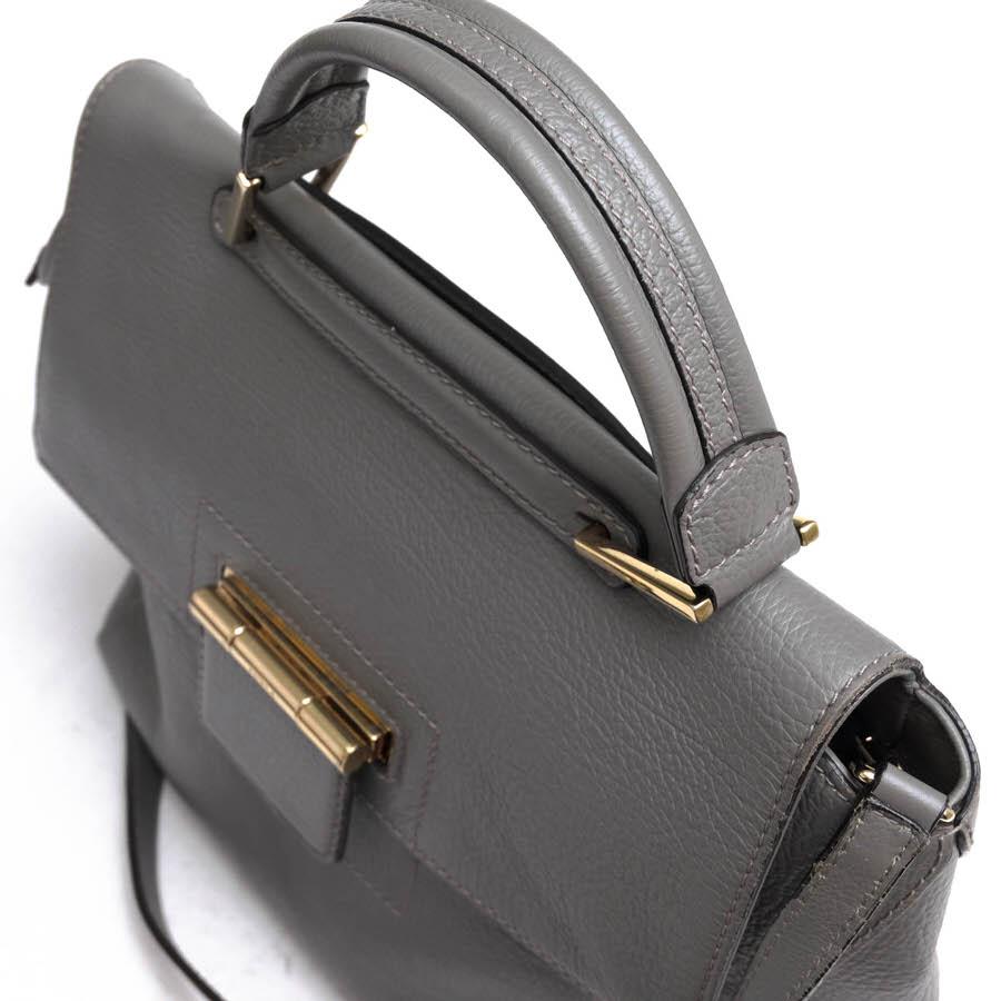 【​極美品】フルラ アルテーシア ハンドバッグ シボ革 レザー ブラック FURLA（フルラ） ハンドバッグ ARTESIA アルテーシア M 牛革