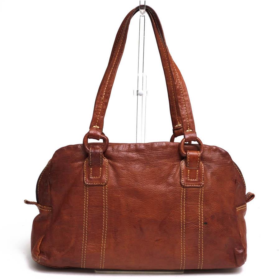 genten ゴートヌメ レザートートバッグ 【公式通販】