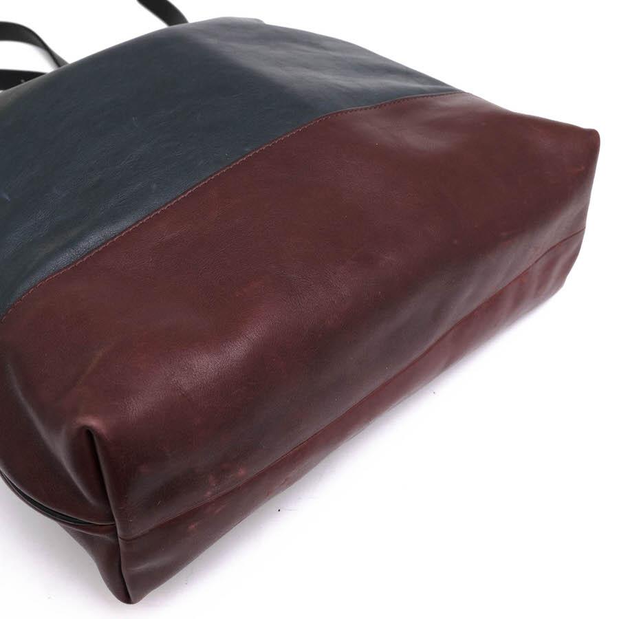 ○コーチ COACH 牛革 カーフ トートバッグ 71395 Bleecker Colorblock Shopper ブリーカー カラーブロック ショッパー A4サイズ収  中古 COACH（コーチ） トートバッグ 71395 Bleecker Colorblock Shopper