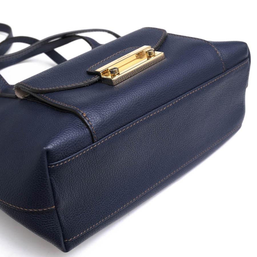 FURLA（フルラ） ハンドバッグ Julia S Tote ジュリア ペブルドレザー