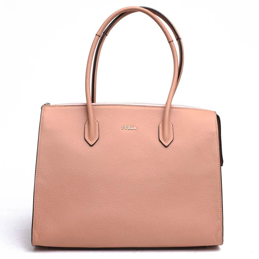 FURLA フルラ トートバッグ PIN L SATCHEL ピン 牛革 サッチェルバッグ 