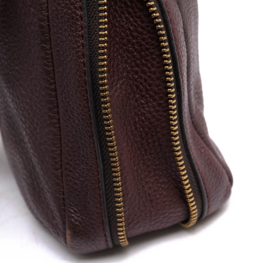 FOSSIL フォッシル トートバッグ 牛革 シボ革 シュリンクレザー 2WAY ショルダーバッグ