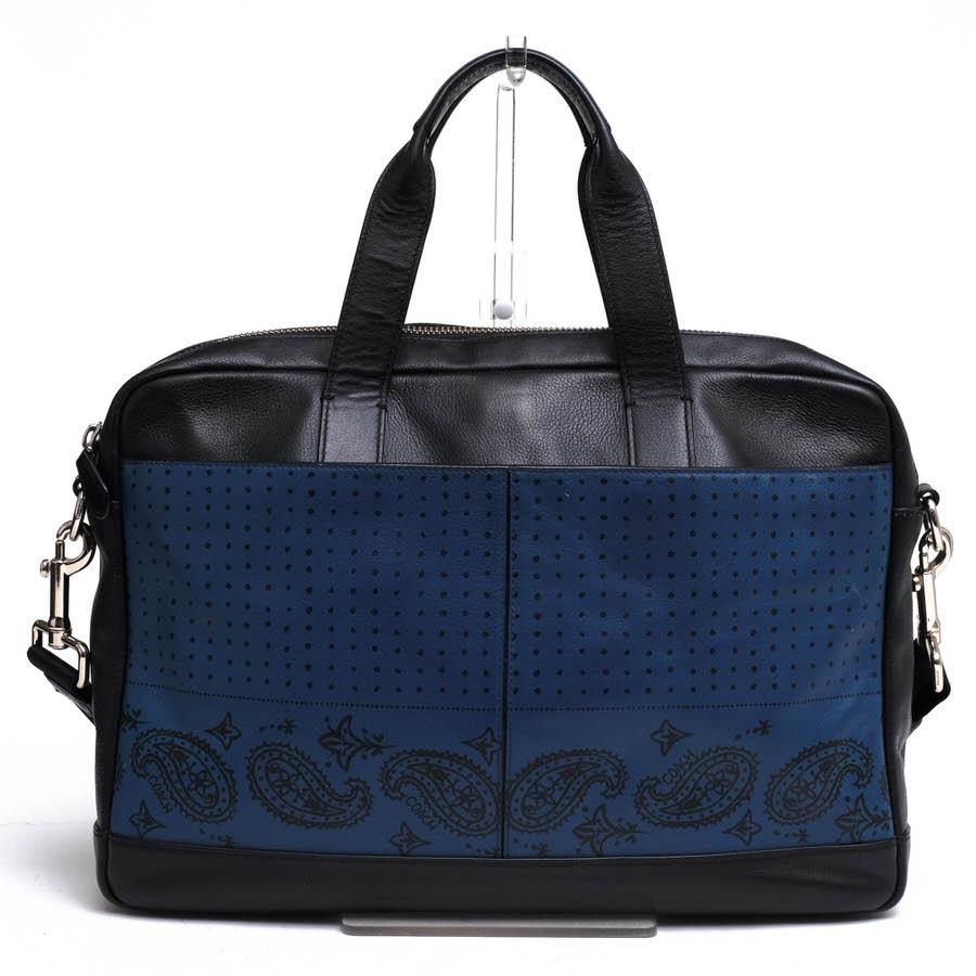 【ごましお】COACH合成皮革 ビジネスバッグ コーチ(COACH) ビジネス バッグ ビジネスバッグ・ブリーフケース