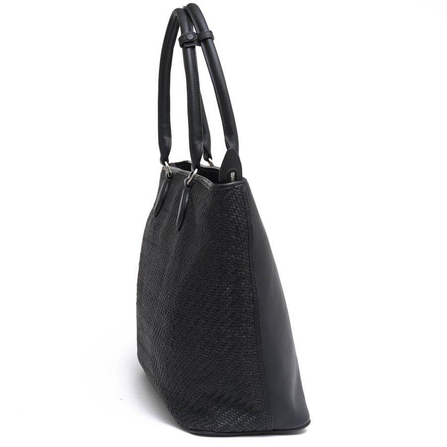 ○ガレリアント GALLERIANT 牛革 トートバッグ GLD-3864 FRESCO フレスコ B4サイズ収納可 メッシュ・イントレチャート メンズ 【中 中古 GALLERIANT ガレリアント トートバッグ GLD-3864 FRESCO フレスコ 牛革