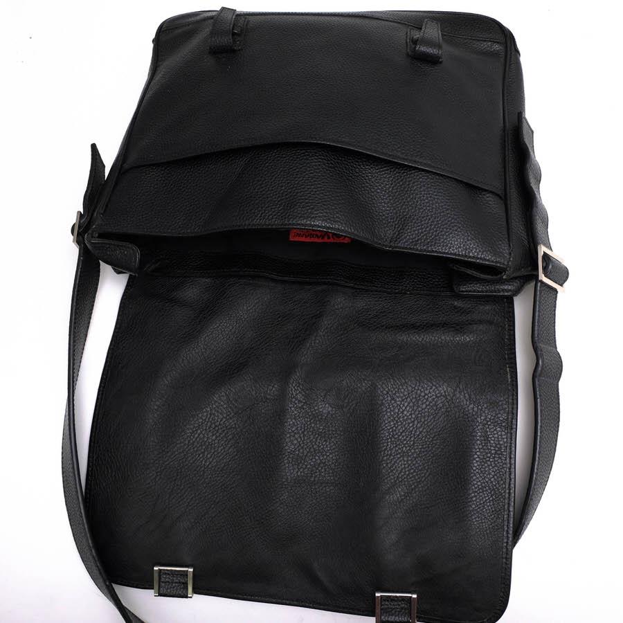 YAMANE DELUXE ヤマネ ショルダーバッグ EVISU エヴィス 牛革 シボ革 