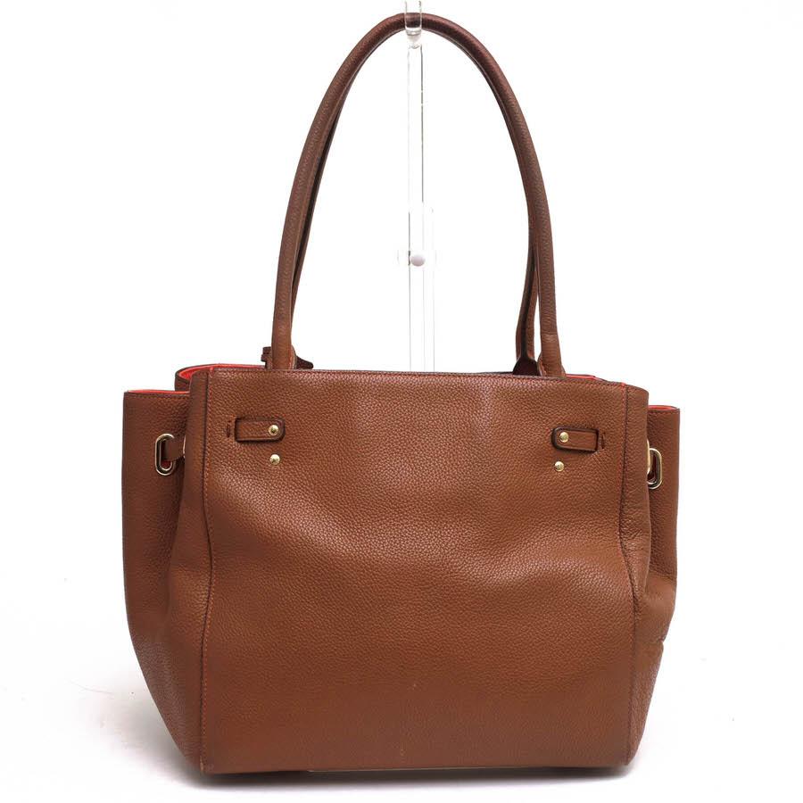 COACH コーチ ハンドバッグ 35838 Turnlock Tie Small Tote in Refined Pebble Leather ターンロック タイ スモール トート リファインド｜desir-store｜02