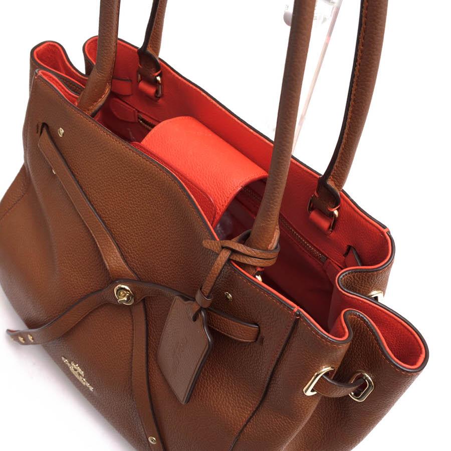 COACH（コーチ） ハンドバッグ 35838 Turnlock Tie Small Tote in