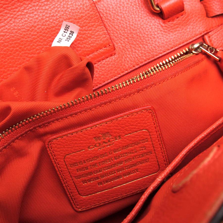 COACH（コーチ） ハンドバッグ 35838 Turnlock Tie Small Tote in