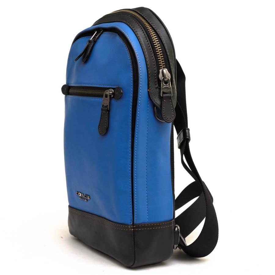 COACH コーチ ショルダーバッグ F37598 GRAHAM PACK グラハム スムース  