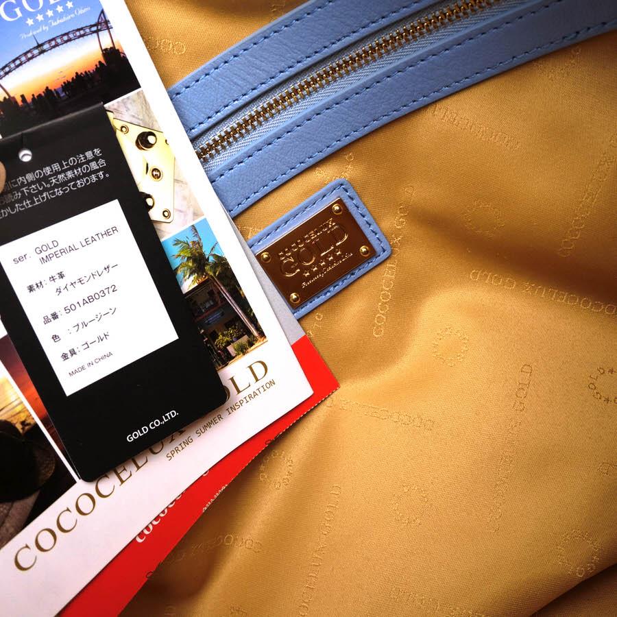 COCOCELUX GOLD ココセリュックス ゴールド ハンドバッグ 501AB0372 