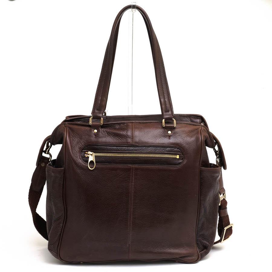 ○アニアリ aniary アイディアルニューソフトレザー 牛革 トートバッグ SSL-02-02 2WAY ショルダーバッグ メンズ 【中古】 中古 aniary（アニアリ） トートバッグ SSL-02-02 アイディアルニューソフト