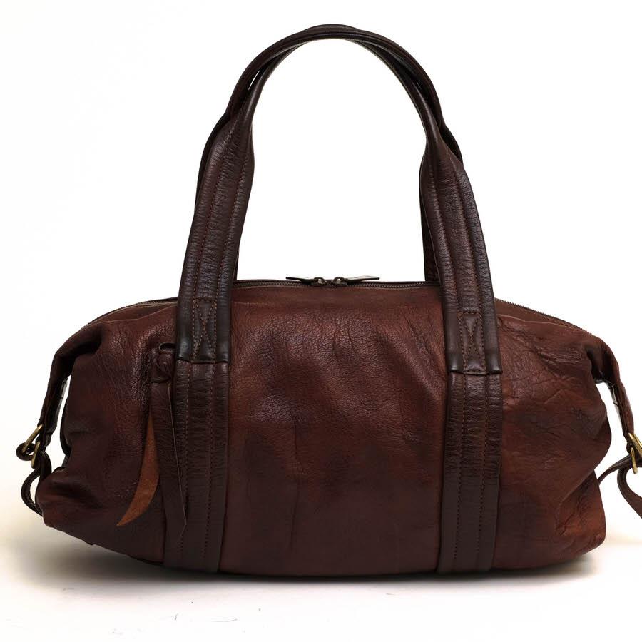 genten レザー ボストンバッグ - 通販 - toptelha.net.br
