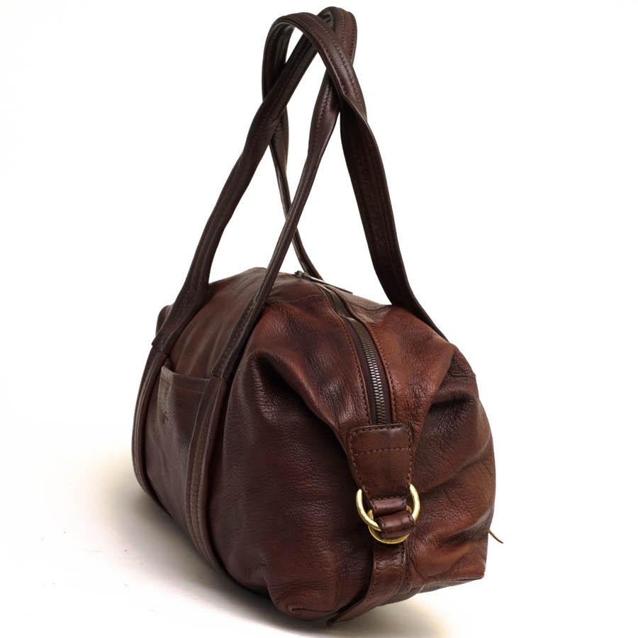 【美品】dan genten ダンゲンテン ゴートレザー 山羊革 ボディバッグ dan genten ゲンテンのゴートレザー(山羊革)ボディバッグ