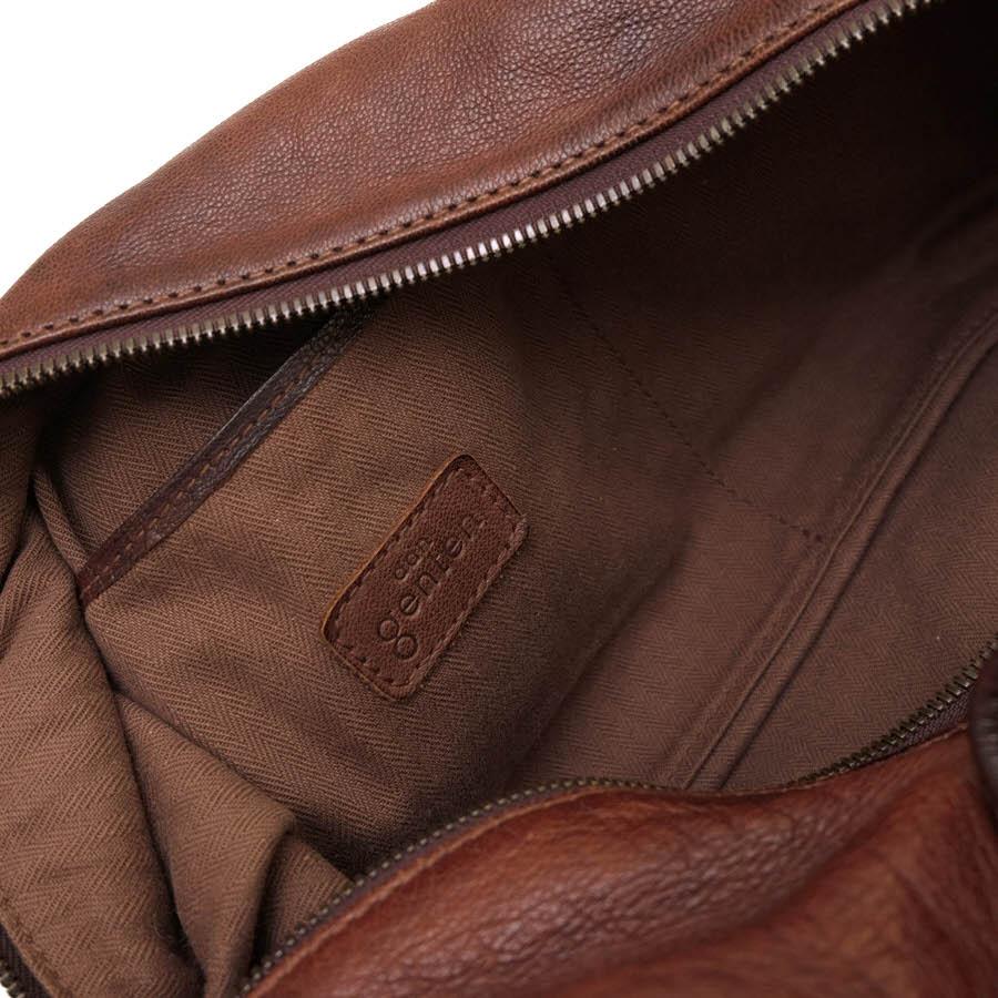 genten ゲンテン ボストンバッグ 100174 goat nume ゴートヌメ dan