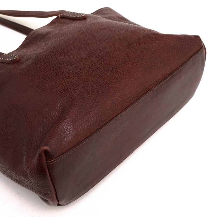 ○ゲンテン genten 牛革 トスカレザー トートバッグ 40335 TOSCA トスカ 肩掛け ワンショルダーバッグ シボ革 シュリンクレザー ユ 中古 genten（ゲンテン） トートバッグ 40335 TOSCA トスカ 牛革 トスカ