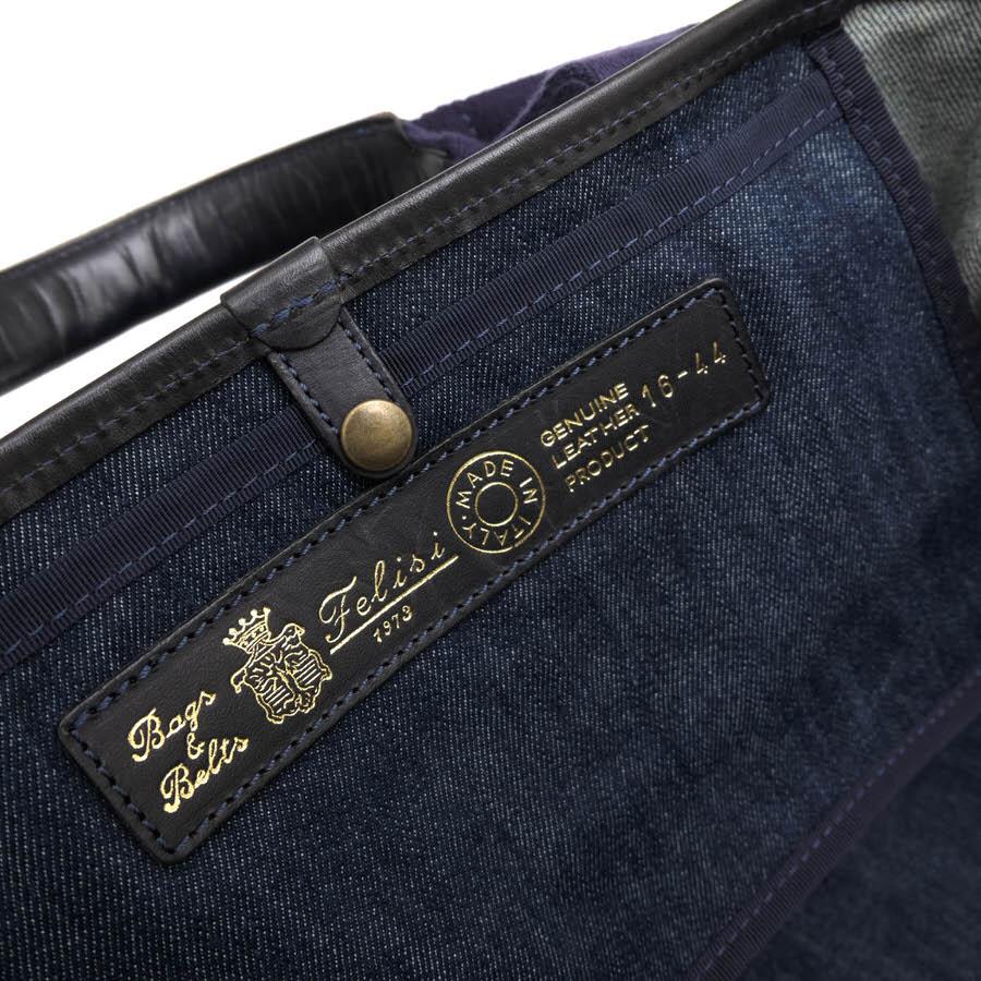 Felisi（フェリージ） トートバッグ 16/44/DW+A 藍 INDIGO インディゴ 