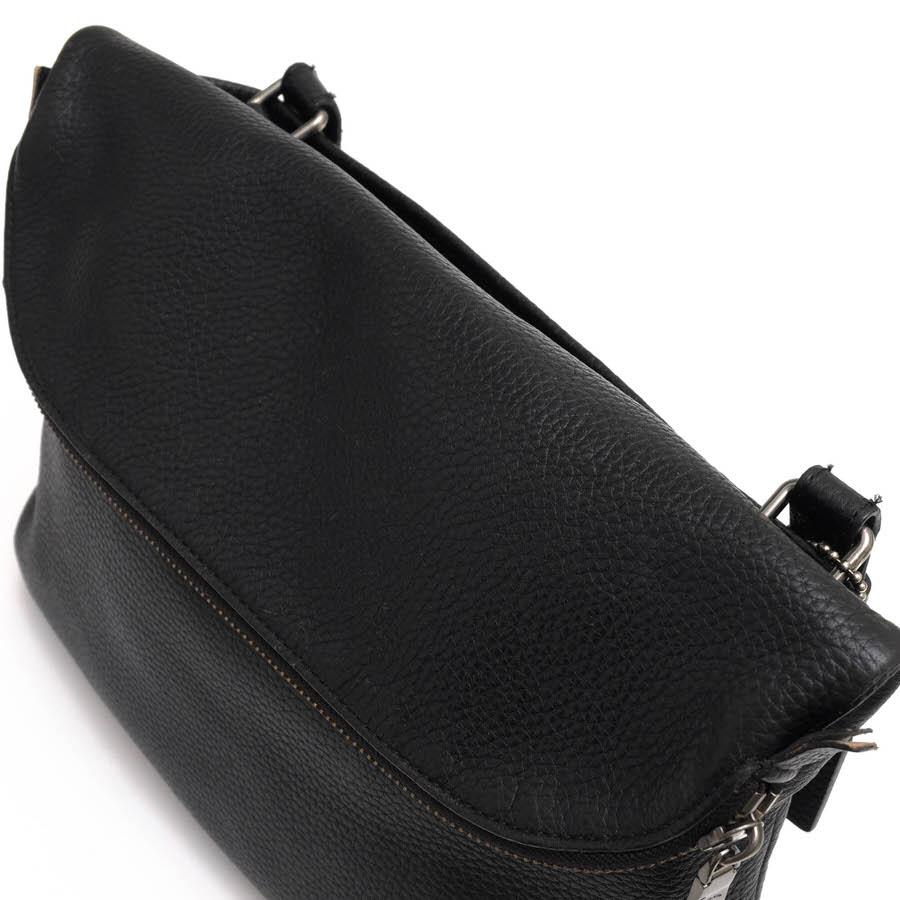 ○コーチ COACH ペブルドレザー 牛革 ショルダーバッグ 71499 Foldover Crossbody フォルドオーバー クロスボディー シボ革 シュリ 中古 COACH（コーチ） ショルダーバッグ 71499 Foldover Crossbody フォルド