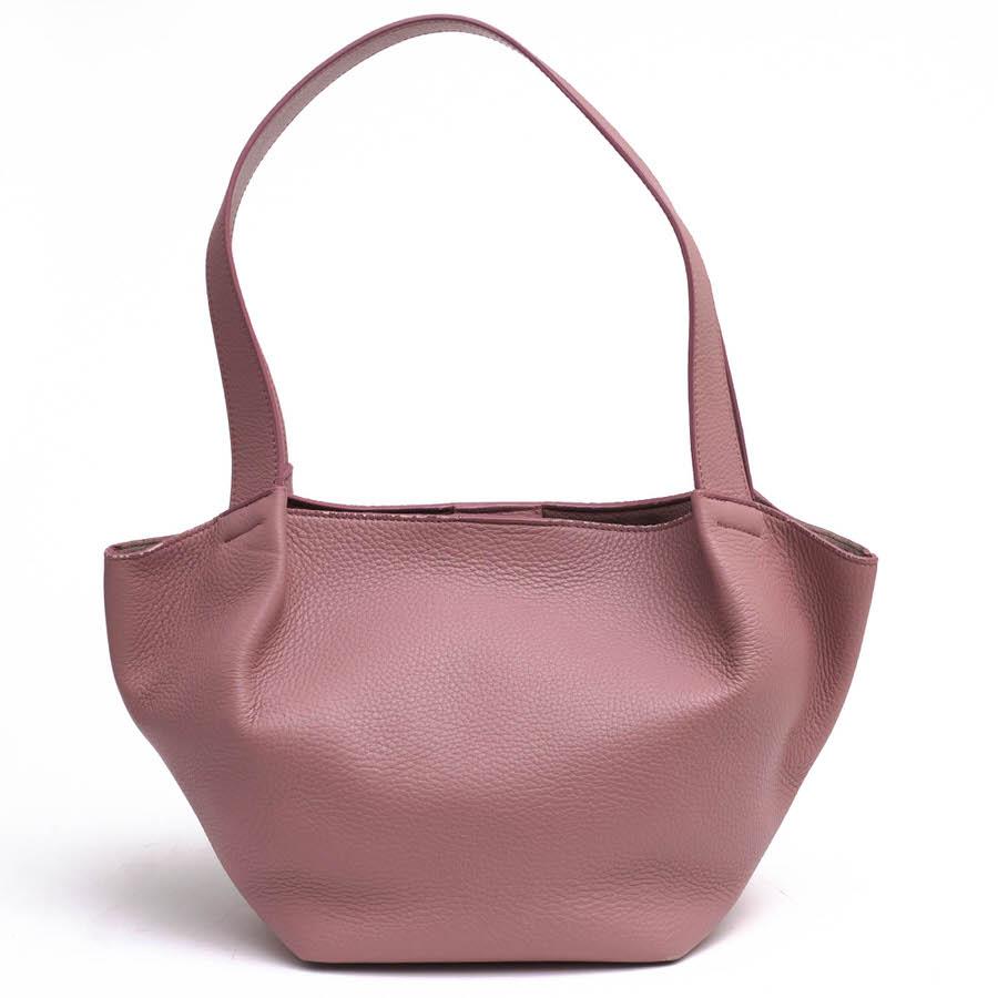 HIROFU ヒロフ トートバッグ 牛革 シボ革 シュリンクレザー 肩掛け  