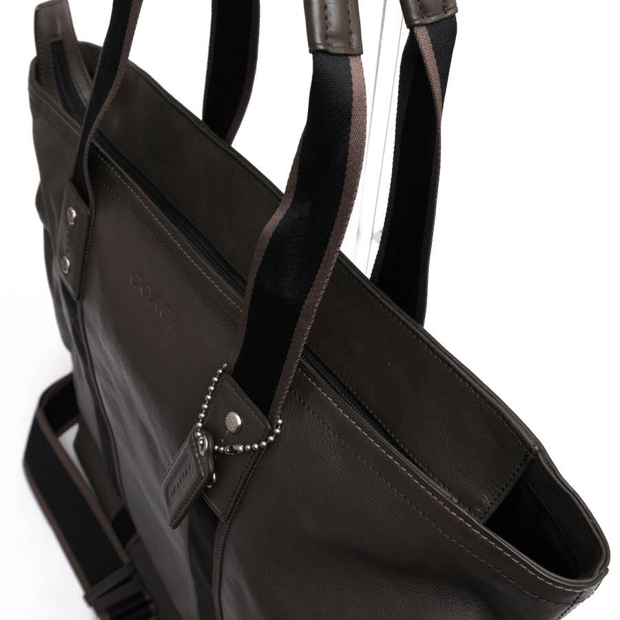 COACH（コーチ） トートバッグ F70560 Heritage Web Leather Utility