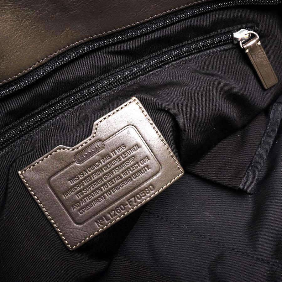 COACH（コーチ） トートバッグ F70560 Heritage Web Leather Utility 
